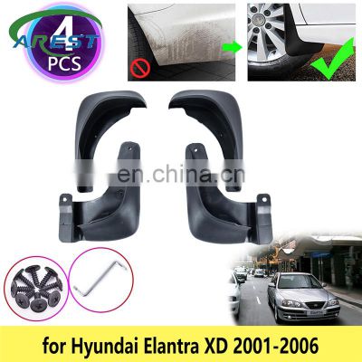 for Hyundai Elantra XD 2001 2002 2003 2004 2005 2006 Mudguards Mudflaps Fender Mud Guards Splash Mud Flaps Cladding Accessories