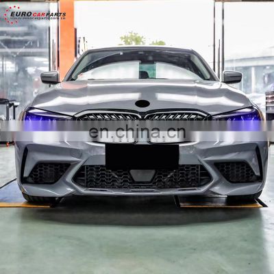 3 Series Car Upgrad Facelift Body Kit Full Auto Exterior Bodykits Front Bumper For G20 M2C Full Body Parts Grille Set