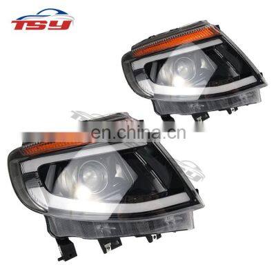 Hot Sell Car Head Lights led head lamp For Ranger 2012-2014