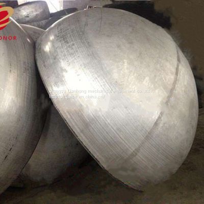 Section Forming Stainless Steel Hemispherical head by Stamping ID1200mm*6mm