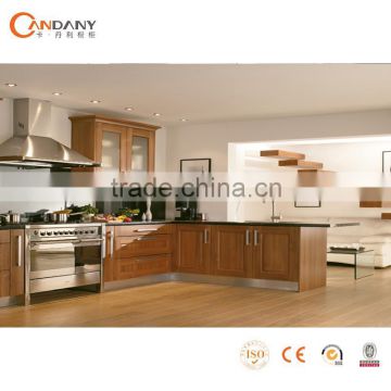 Fashionable Design Contemporary solid wood Kitchen Cabinet,whole kitchen cabinet set
