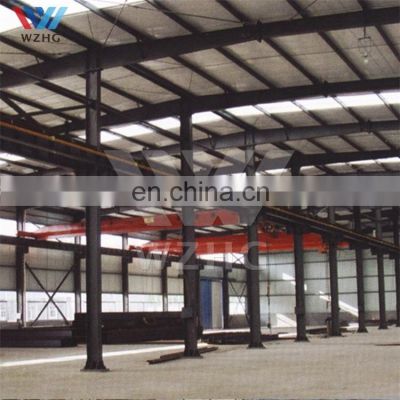 Cheap freight Large Span Prefabricated Houses Steel House Frame Structure Workshop Building