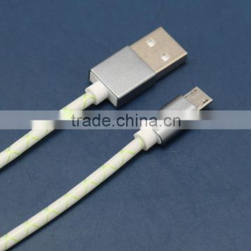 Free sample MOST advanced FAST CHARGE technology 50% CHARGE TIME SAVE usb cable with invention patent for iphone,micro usb cable