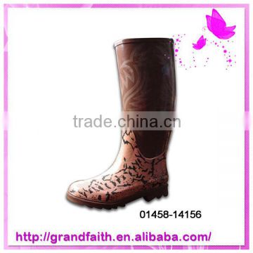Hot-Selling high quality low price 2014 women rain boot