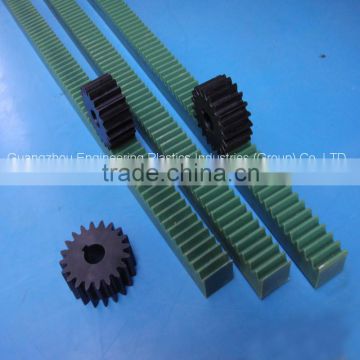 Professional manufacture flexible MC Nylon gear rack Pa66 gear rack and pinion