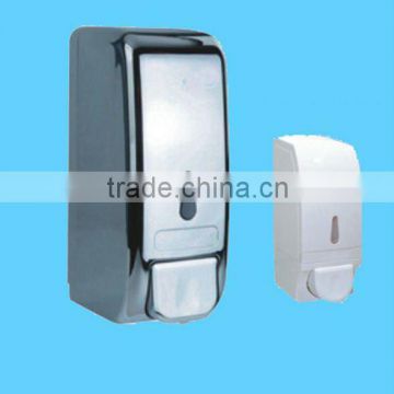 Manual foam soap dispenser wall-mounted