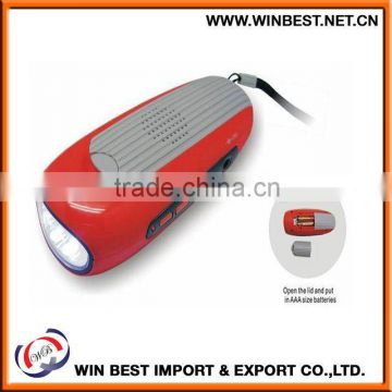 Portable Led Torch with FM radio