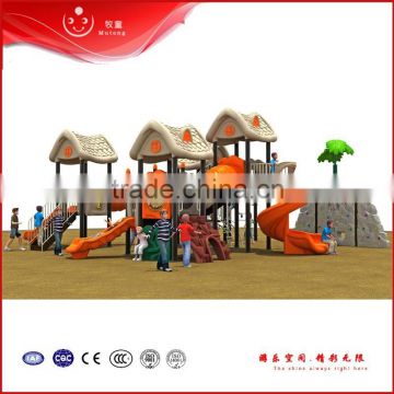 Competitive price plastic kids playground outdoor with TUV