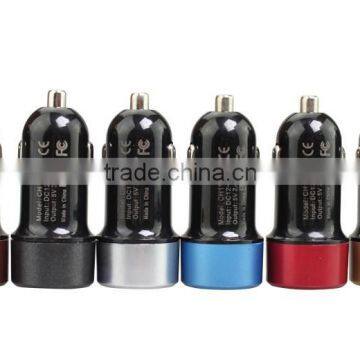 Universal car charger plastick for laptop and mobile,car charger usb with logo
