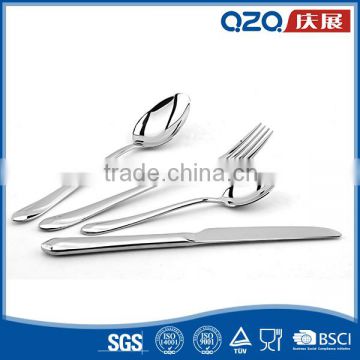European style OEM stainless steel high quality restaurant cutlery set