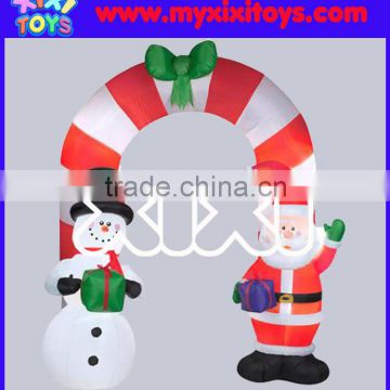 Hot sale outdoor Christmas decoration inflatable arch