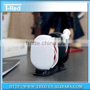 China manufacturer new brand retractable earphone cable winder
