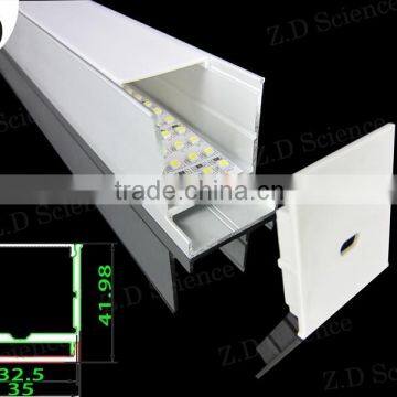 Length Customized Aluminum Extrusion Profile For LED Light Strip Bar