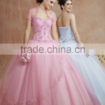 new fashion hot sale sweetheart ball gown quinceanera dresses MLQ-004