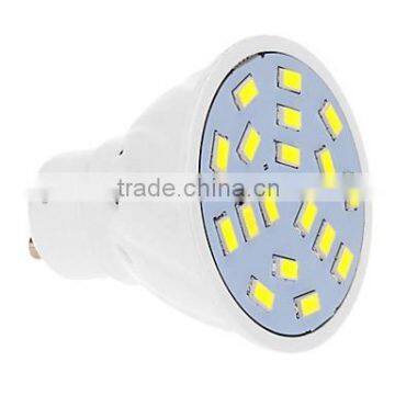 GU10 7W 18x5630SMD 570LM 5500-6500K Cool White Light LED Spot Bulb (220-240V)