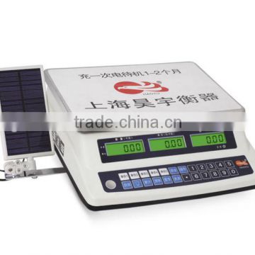 China solar electronic price computing scale 30kg HY-888