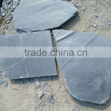 loose crazy black slate cheap paving stone