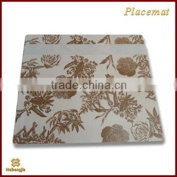 Cheap price custom customized high quality dining PP tablemat