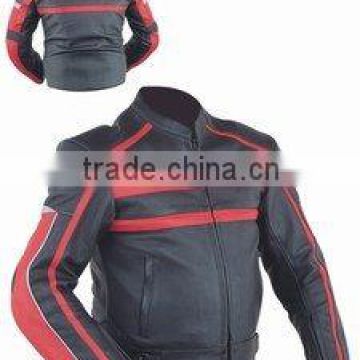 DL-1181 Leather Motorbike Jacket