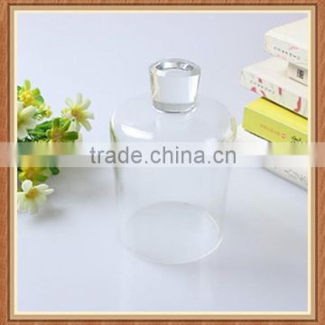 Best selling product China manufacturer 100 wholesale hand made high purity borosilicate pyrex perfume display glass dome cover
