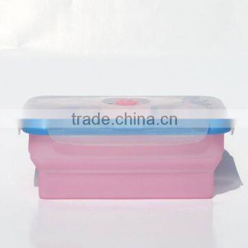 Food grade foldable silicone crisper