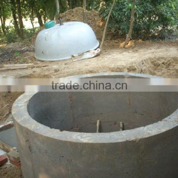 China PUXIN Hydraulic Pressure Low Cost Household Biogas Anaerobic Reactor Design for Sewage Treatment Plant