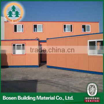 Portable Modular Steel Prefabricated Houses Double Storey Container 20ft container for hot sale