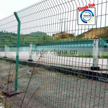 Protect Security Welded Metal Wire Fence (Road side fence ) Anping Fence factory price