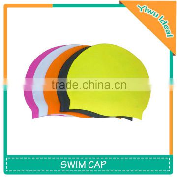 Cheap Colorful Waterproof Silicone Kids Swim Cap