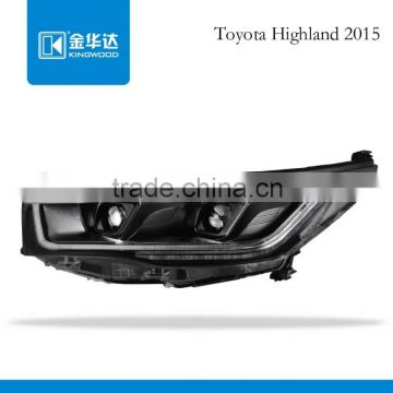 Auto parts light turn light led light hid xenon for Toyota Highlander 2015