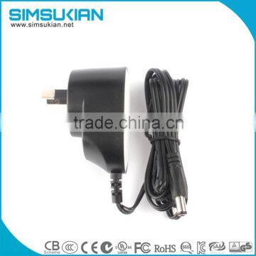 12v 0.5A AC DC adapter/power supply with UL/CUL FCC ROHS VI level approval