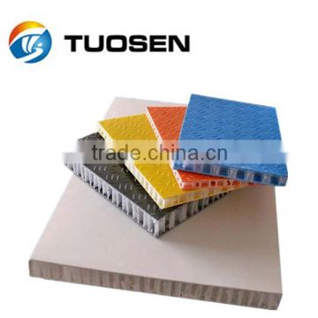 Manufacturer of Anti slip FRP honeycomb composite panel for scaffolding