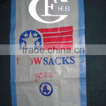 PP woven cement sacks 25kg to 50kg