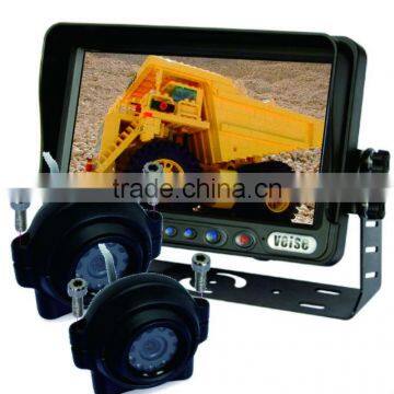 7" Digital Screen cameras for truck for mining vehicles