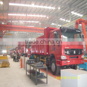Heavy truck assembly line and production line