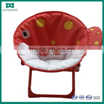 Camping Round Outdoor Folding Moon Kids Chair