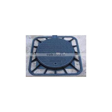 ductile iron Manhole Cover with hinge and lock