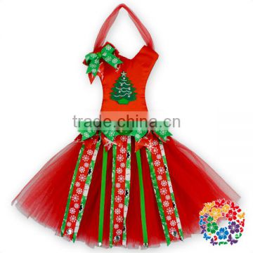2015 Newest Design For Home Decorative Red And Green Christmas Tutu Hair Bow Holders Tutu Bow Holders
