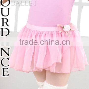 Children ballet pull-on chiffon skirt