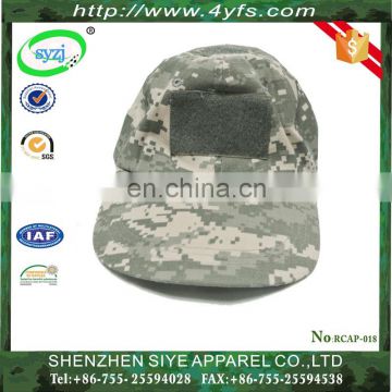 Custom military cap wholesale screen printed cotton military cap