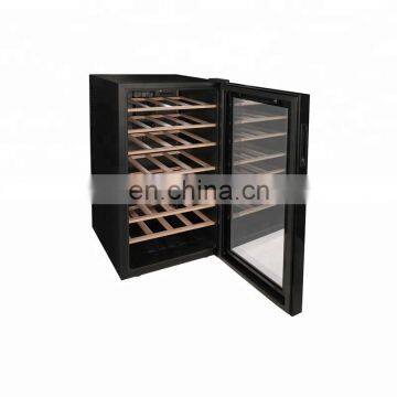 Double Door Commercial Clear Wine Cooler Cabinet