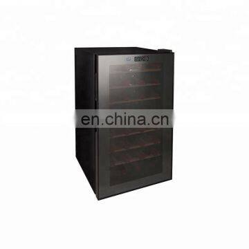 Popular Glass Door Touch Screen Control Commercial Wine Cooler Cabinet