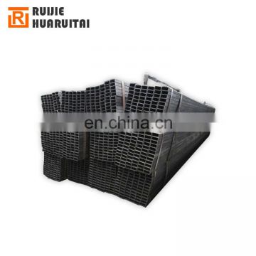 Factory price black steel square pipe steel square tube 60*60