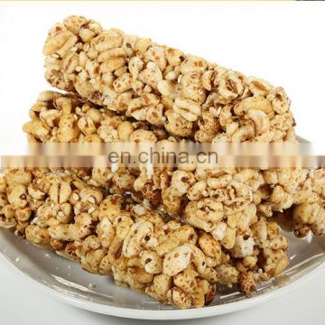 high quality Automatic cereal candy bar making machine/puffed rice ball forming machine