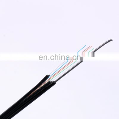 1,2,4,6,8,12 core outdoor FTTH drop Cable GJYXCH GJYFXFCH SM/MM optical fiber PVC LSZH