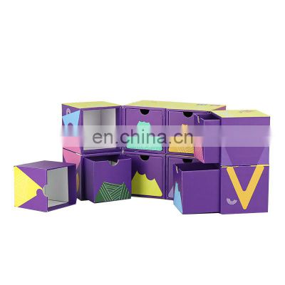 Children magic square container packaging magic cube DIY paper storge box