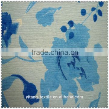 Cotton print chiffon fabric