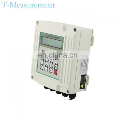 Taijia Wall Mounted Ultrasonic Flow Meter Fixed Ultrasonic Flowmeter for Water