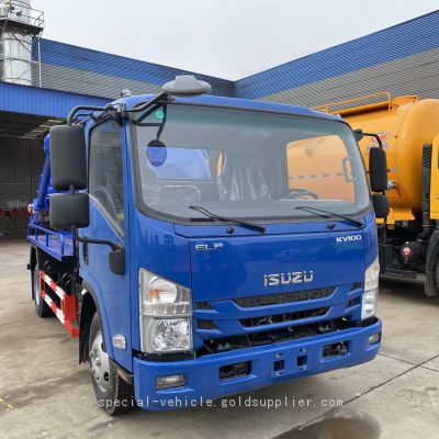 Isuzu suction truck with a capacity of 5 cubic meters