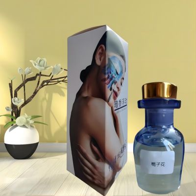 Aromatherapy perfume essential oil household bedroom, office, living room, toilet, deodorant, long-lasting fragrance round bottle